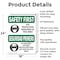 Signmission 24 in Height, 18 in Width, Aluminum, Rectangle, Bilingual OS-2PACK-SF-A-1824-L-10786 - alternate 6
